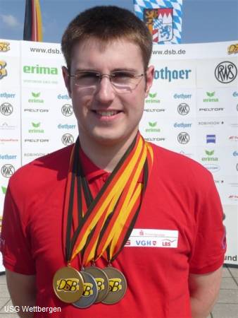 Maik Wonigeit bei den Deutschen Meisterschaften in Mnchen